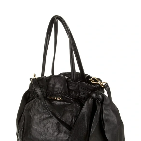 Prada Nappa Antik Bow Tote - Picture 3 of 5